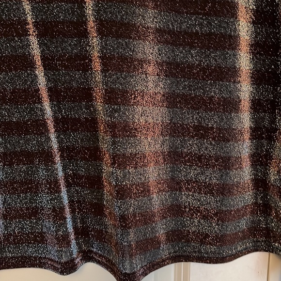 Brown and metallic Nine West top - Picture 2 of 3
